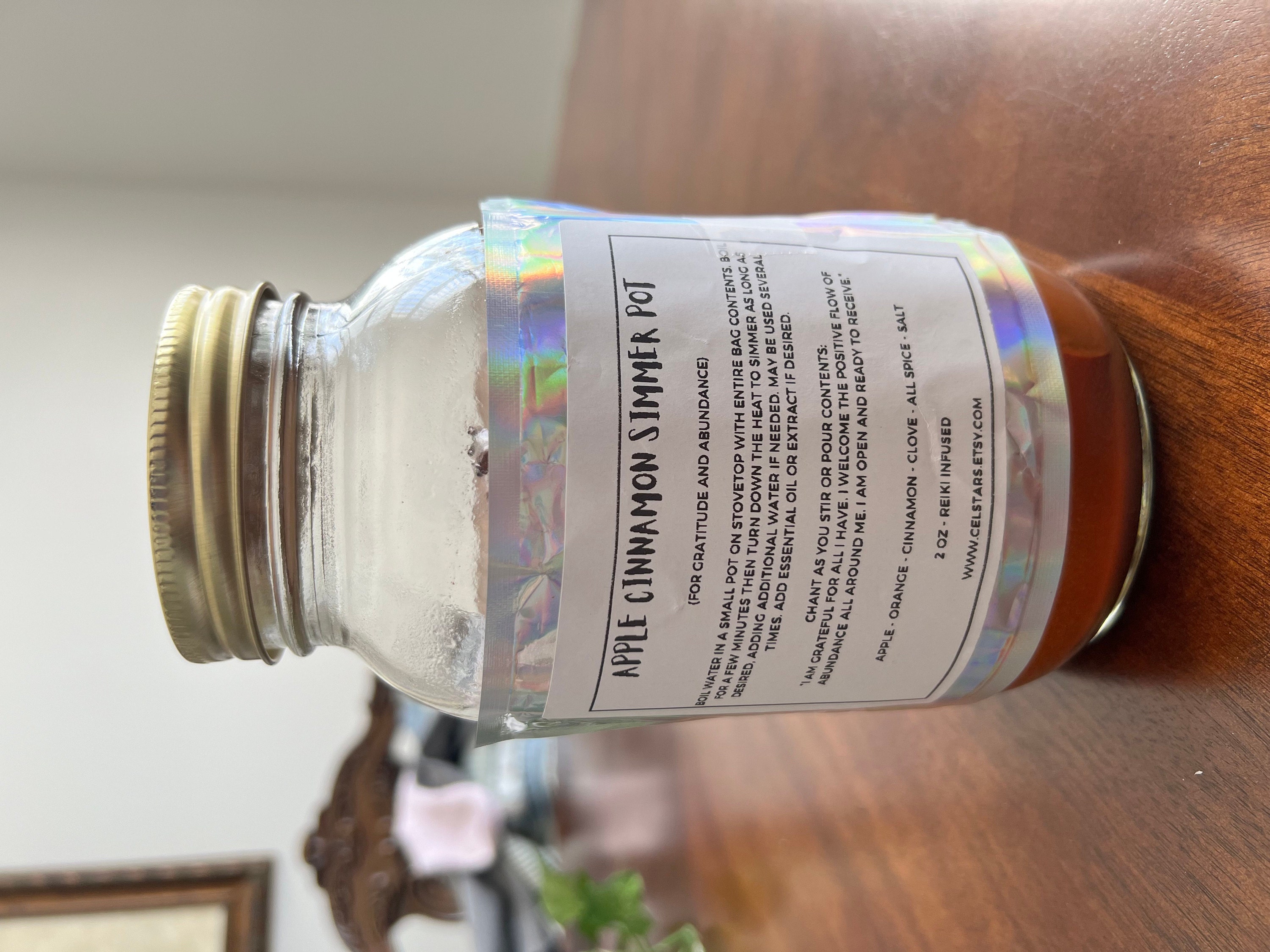 Intention Simmer Pots Witchy Spell herbal Simmer Pot Ritual Reiki Infused Simmer pot herbs
