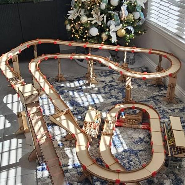 MARBLE RACETRACK SYSTEM - Modular Marble Run System: Customizable Stem ...