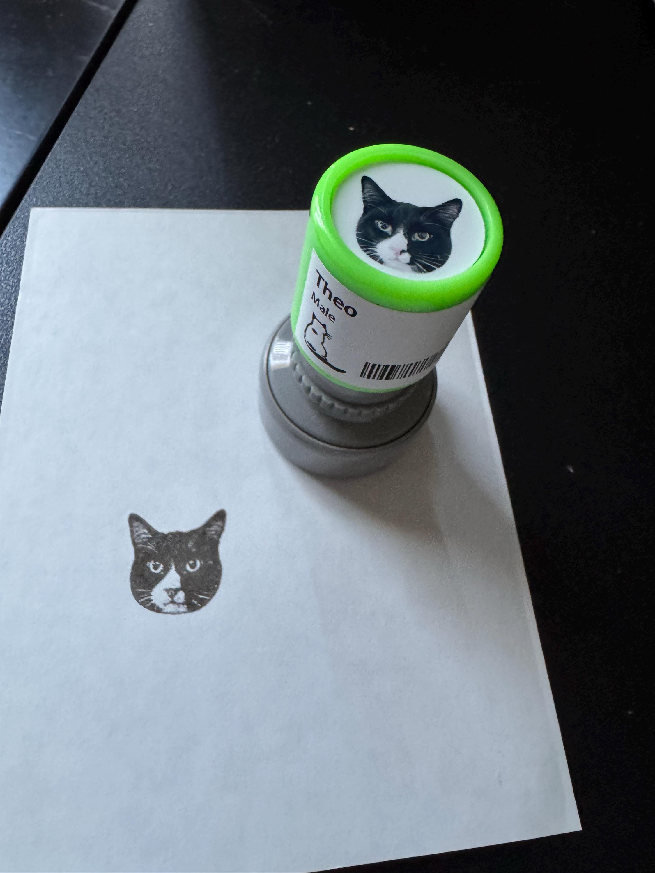 Custom Pet Stamp, Cute Pet Image Stamp,Personalized Cat&Dog Stamps, Royal Pet Face Stamp,Pet Memorial Gift