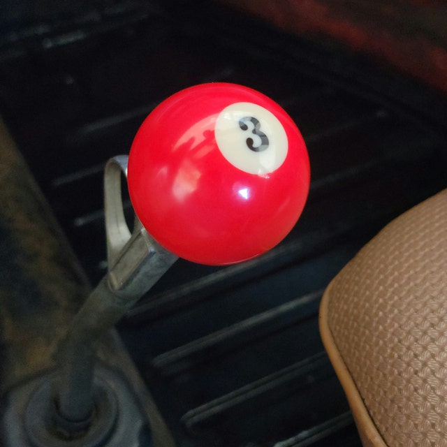 Round Ball Gear Shift Head Universal Stick Shifter Knob for Car SUV Bus Truck eB