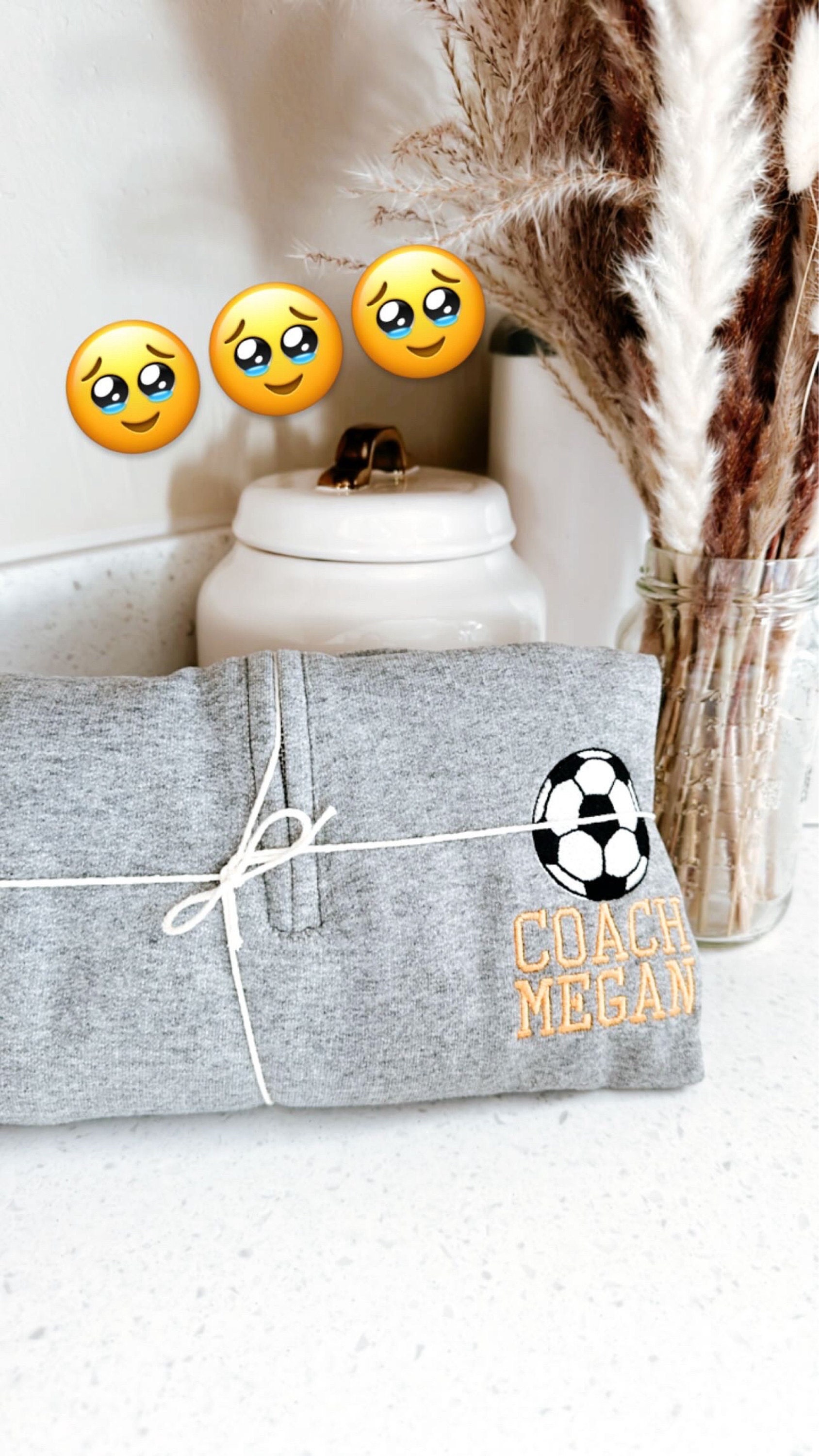 Coach Personalized Quarter Zip Sweatshirt
