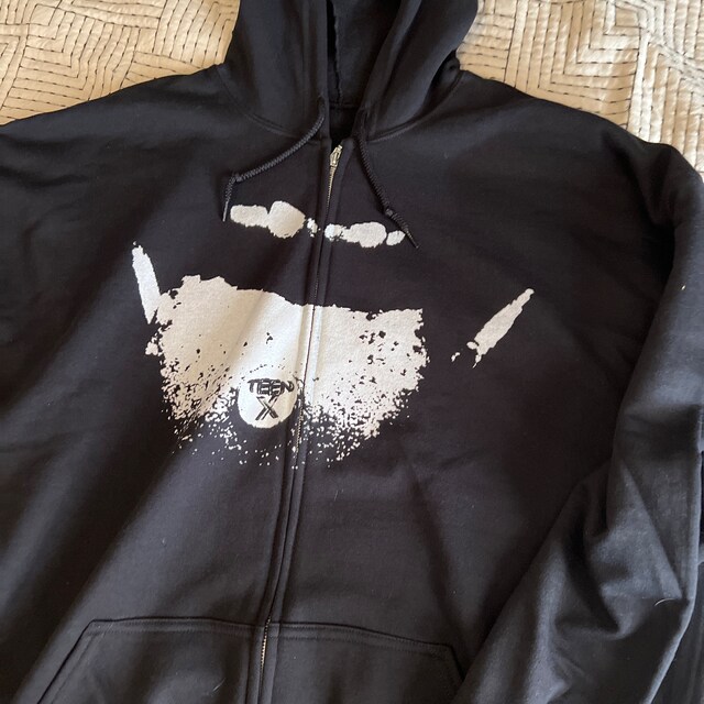 Ken Carson Actual Hate Teen X Full Zip Hooded Sweatshirt