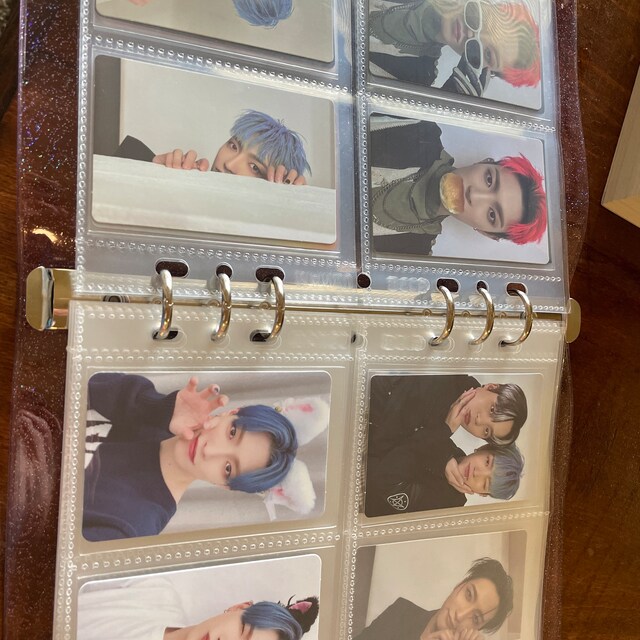 401様 オーダーページ Ultra Clear 10-pack Kpop Photocard A5 Binder Pocket Refill