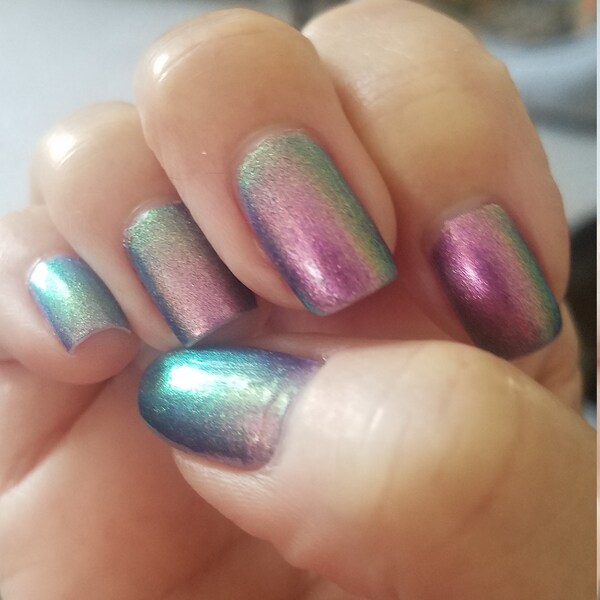 Prism Glow - Purple Pink Orange Yellow Green Blue "glow Pop Nail Polish