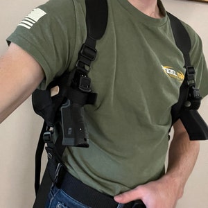 Tactical Leg Holster for 6 .38 .357 .41 .44 Revolvers - Barsony Holsters