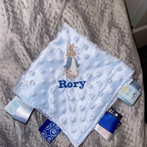 personalised baptism shawl