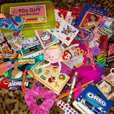 Blast From the Past 90s Girl Goodie Box, 90s Mystery Box, 90s Nostalgia ...