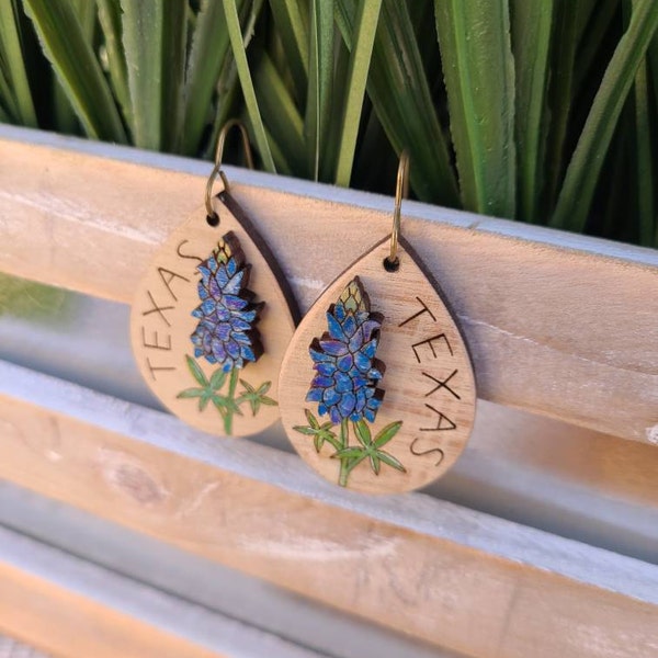 Bluebonnet SVG File | Texas State Flower Laser Cut - Etsy