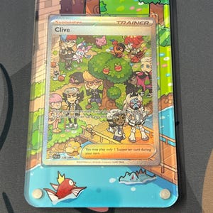 Clive Special Illustration 236/091 | Extended Art Display Case for Pokemon  Card - Etsy