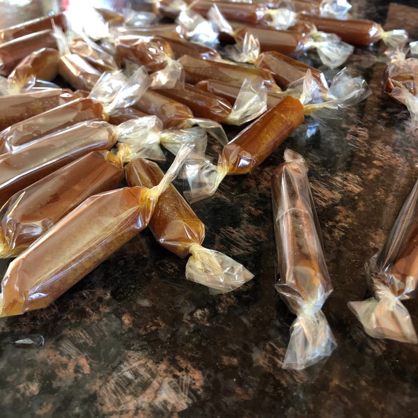 Clear Cellophane Caramel Wrappers | 5x5 Inch | 1000 Pack For Candies & Treats