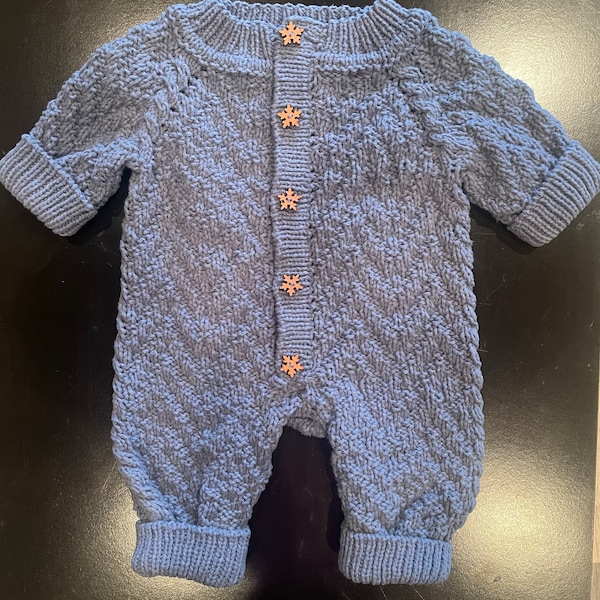 Knitting Patterns Set 2 in 1, Knitting Patterns in English, Baby Romper ...