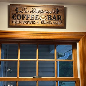 Letrero 'Welcome To The Brew House' - Madera Vintage Rústico Hecho A Mano (The Lizton Sign Shop)