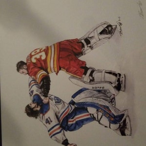 Jacob Markstrom Mask by MikeNgyuenArt // Calgary Flames // Hockey Goalie //  Hockey // NHL // Watercolour Painting