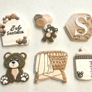 DONE TO ORDER: Sitting Bear Cookie Cutter + Fondant Embosser – SHCreations