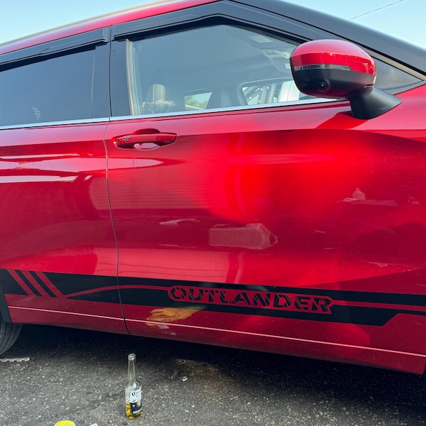 Hood Window Design Decal Sticker Vinyl Compatible With Outlander Custom ...