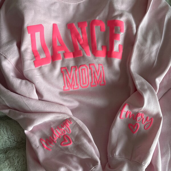 Custom Color Cheer Mom Sweatshirt