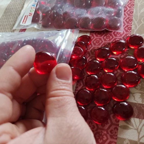 Glass Pebbles 28-30 Mm Clear | Shimmering Surface | 20 Kg | Glass - Foto 10