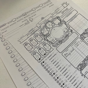 Dnd 5e New Players Cheat Sheet : Beginners Quick Reference - Etsy