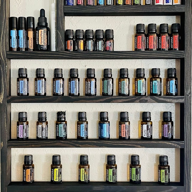 Diy: Edens Garden Essential Oil Storage Shelf