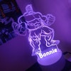 Personalised Mini LED Sign / LED Light Remote Controlled Lamp Mini One ...