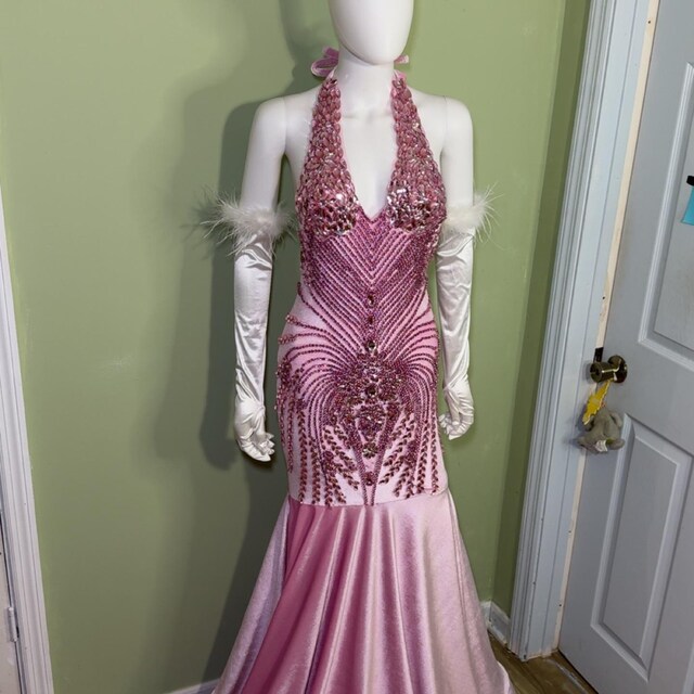 Halter Style Bodycon Mermaid Gown, PDF Sewing Pattern, Digital Download, Prom  Dress Pattern, Evening Gown Sewing Pattern - Etsy