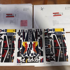 Custom Stickers Compatible With 42206 Sticker Sheet 1 and 2 for