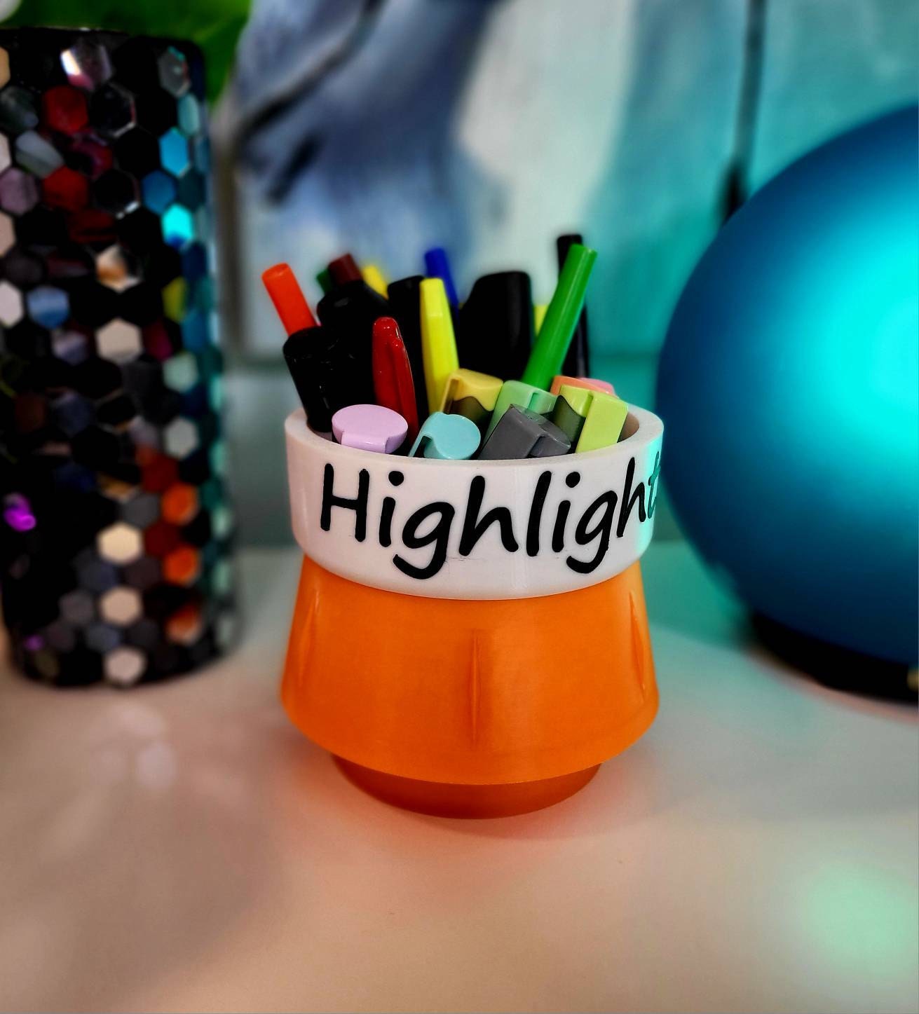 The Highlighter Marker Holder from Ogborn Family Farm, made in the USA!