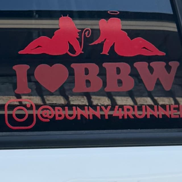 PAIR) Trucker Mud Flap Angel VINYL STICKER DECAL SILHOUETTE - Foto 2