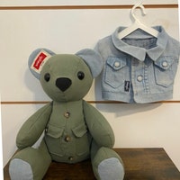 PYJAMAS / PAJAMAS Pjs PDF Pattern for Teddy Bear. Fits 15-18 Inch Bears ...
