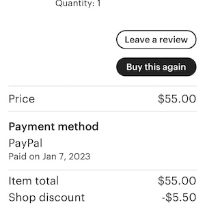Lesa added a photo of their purchase