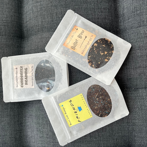 Currently Reading Bookish Tea | Handcrafted Loose Leaf Tea, Birthday ...