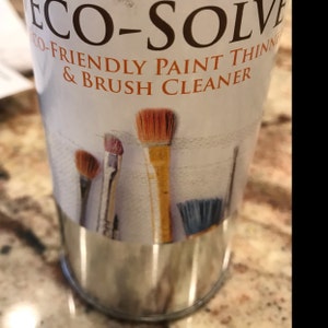 Eco-solve : Natural & Non-toxic Paint Thinner/ Brush Cleaner 16 Oz and 8 Oz  -  Israel