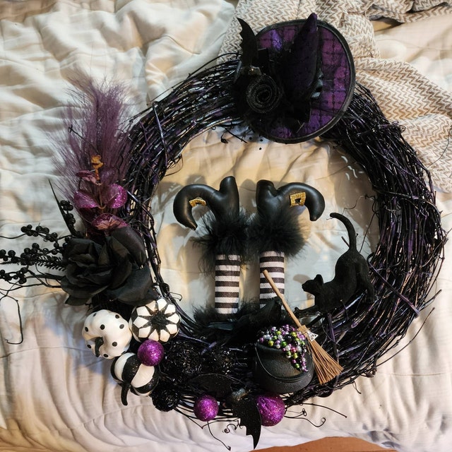 Mini Bubbling Witch Cauldron, Bubbles Halloween Decor, Ornament - Etsy