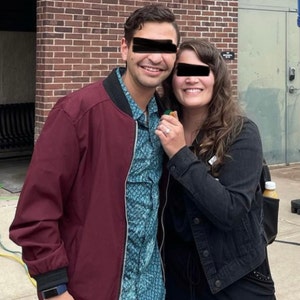 Courtney added a photo of their purchase