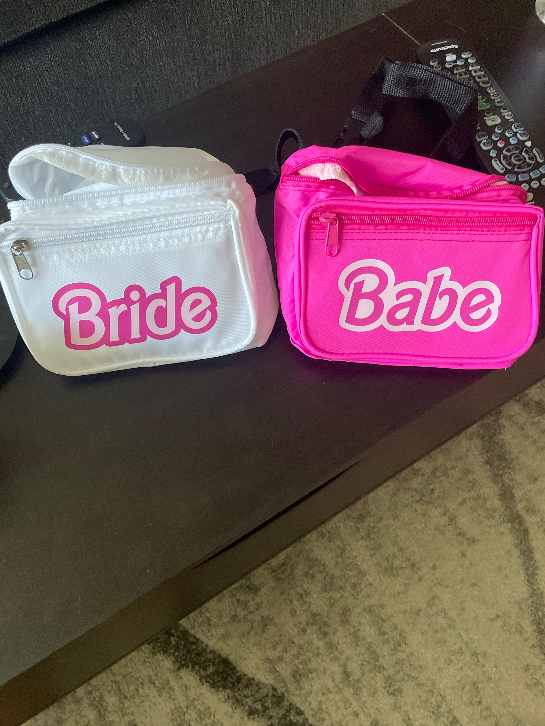 Let’s Bach Party Bride & Babe Fanny Pack | Custom Bachelorette Party Belt Bag | Bridesmaid Proposal Gift