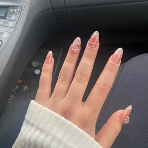 Blackpink Y2k Chrome Press on Nails Kpop Nails Y2k Nails - Etsy