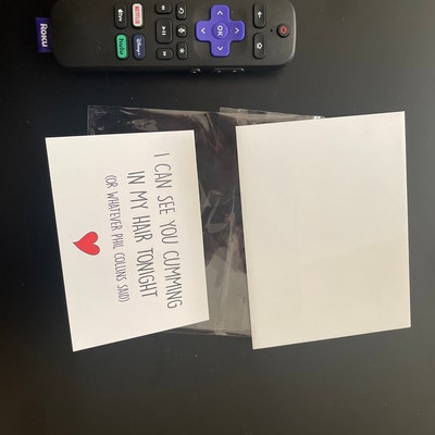 Sexy Valentines Day Card, Naughty Valentines Gift for Husband or