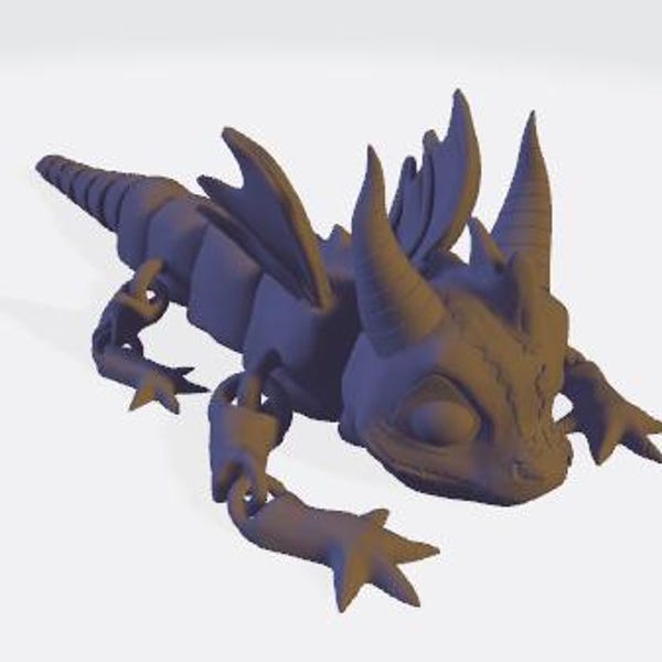 Articulated Dragon STL Pack: 40+ Flexi Dragon 3D Print Files - Etsy