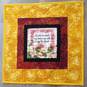 Handmade Prayer Quilt, Scripture Quilt, Christian Gift, Church Banner ...