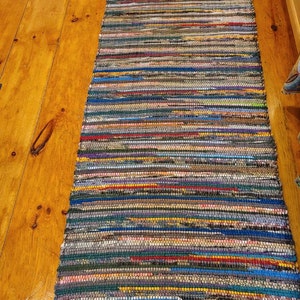 Denim Rag Rug From Blue Jeans Multiple to Choose From - Etsy