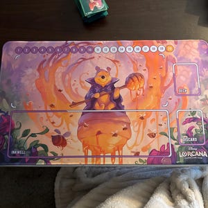 Playmat Lorcana TCG - Winnie the Pooh Hunny Wizard - 24" X 14" Inches (600  X 350 Mm) - Trading Card Game - Etsy Israel