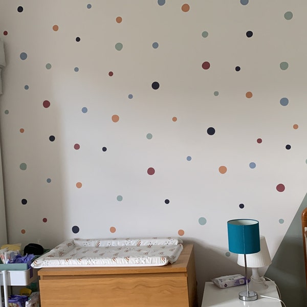 Wandaufkleber Für Spielzimmer – Bunt, Inspirierend, Abnehmbar (20x60 Cm) Für Neutrale Heimdekoration