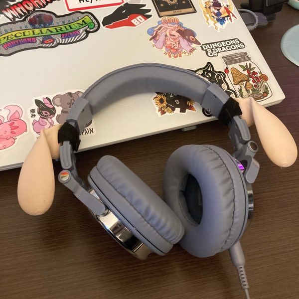Puppy Dog Ears for Headphones - Twitch Streaming Gaming Accessories ...