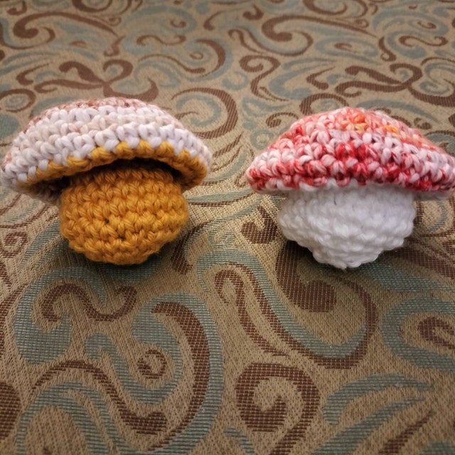30+ Free Crochet Mushroom Patterns • RaffamusaDesigns