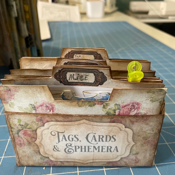 Ephemera, Box, Shabby Chic, Junk Journal, Pastel, Storage, My Porch ...