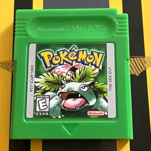 ゲームボーイ ポケモン グリーンバージョン 交換用ラベル デカール