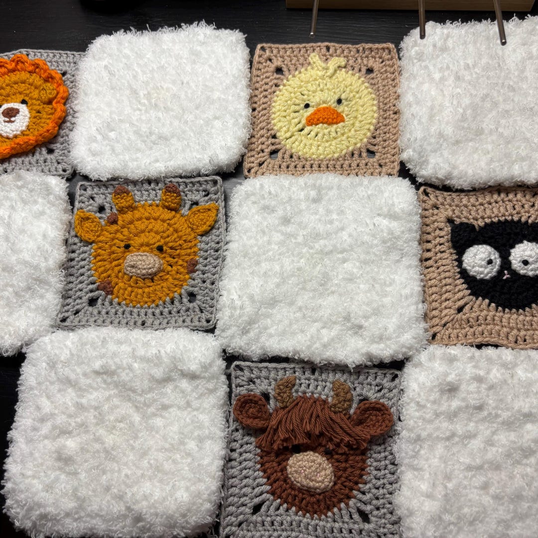 Customer finished square by Jassica