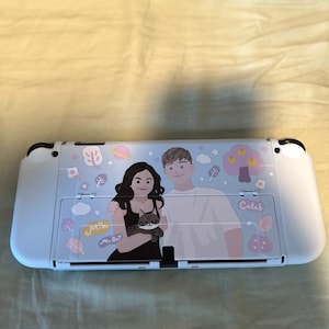 Starry Forest Leather Case for Nintendo Switch OLED, Cute PU Leather ...