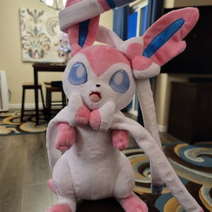 Pokemon Sylveon Handmade Plush *MADE TO ORDER* - Etsy New Zealand