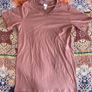 Blank V-neck Bella Canvas T-shirt 3005 Plain Bella Canvas V-neck Shirt ...